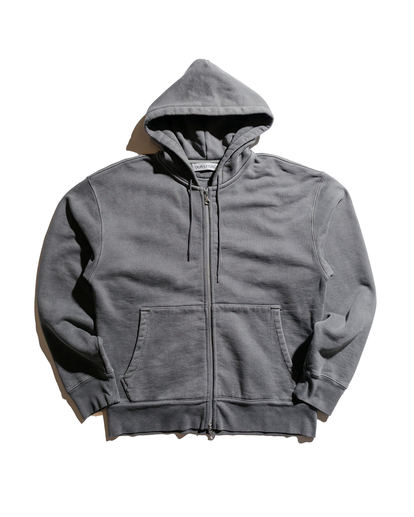 lost & found Our Legacy Our Legacy Rascal Hood Worn Black Hefty Fleece