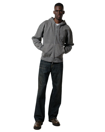lost & found Our Legacy Our Legacy Rascal Hood Worn Black Hefty Fleece