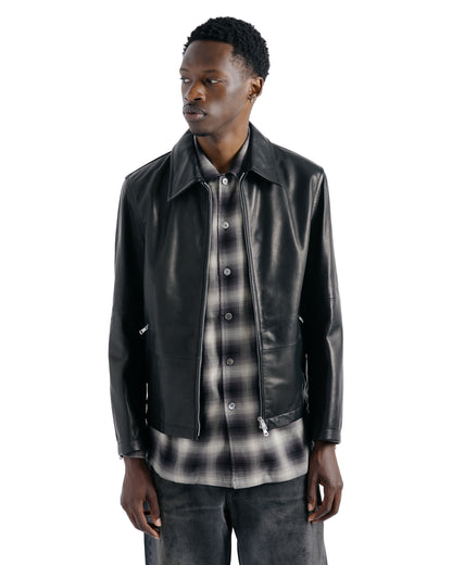 Our Legacy Rework Jacket Void Black Natural Horsehide