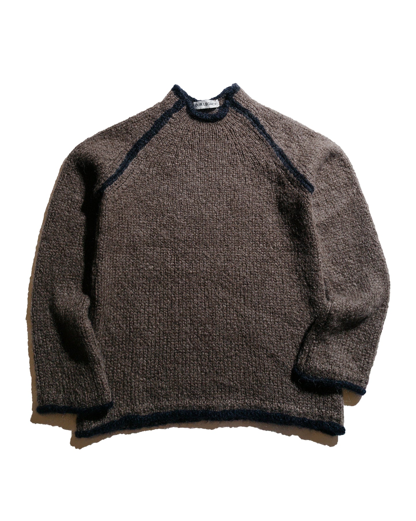 lost & found Our Legacy Our Legacy Rider Roundneck Steel Mohair