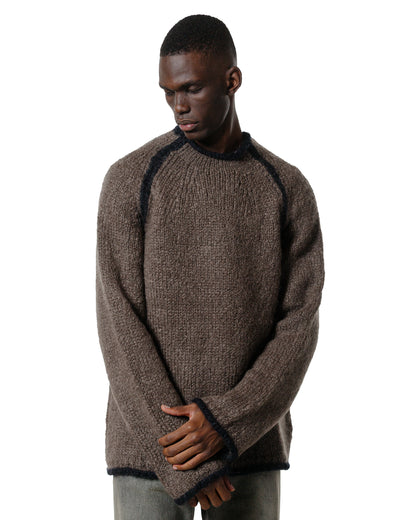 lost & found Our Legacy Our Legacy Rider Roundneck Steel Mohair