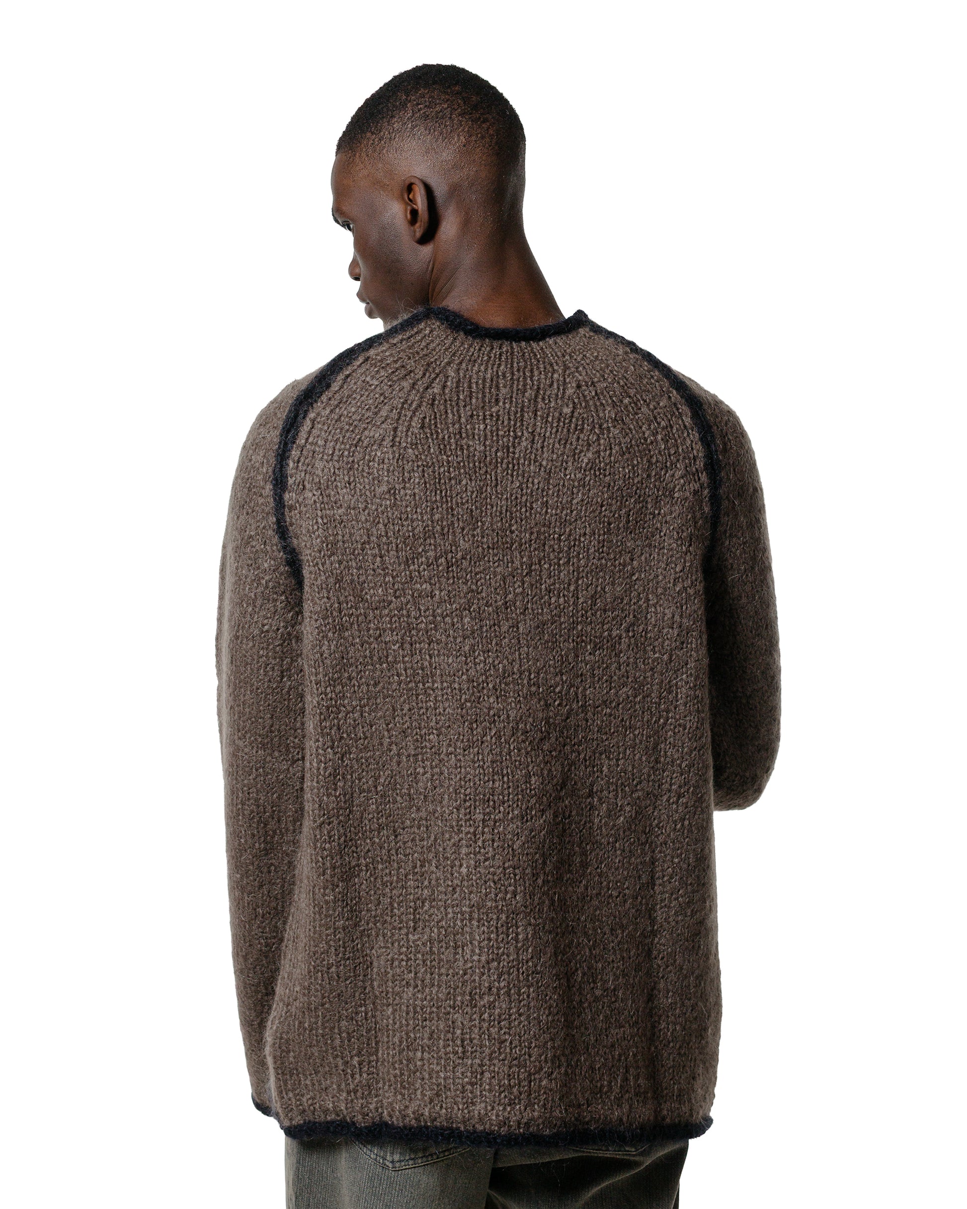 lost & found Our Legacy Our Legacy Rider Roundneck Steel Mohair