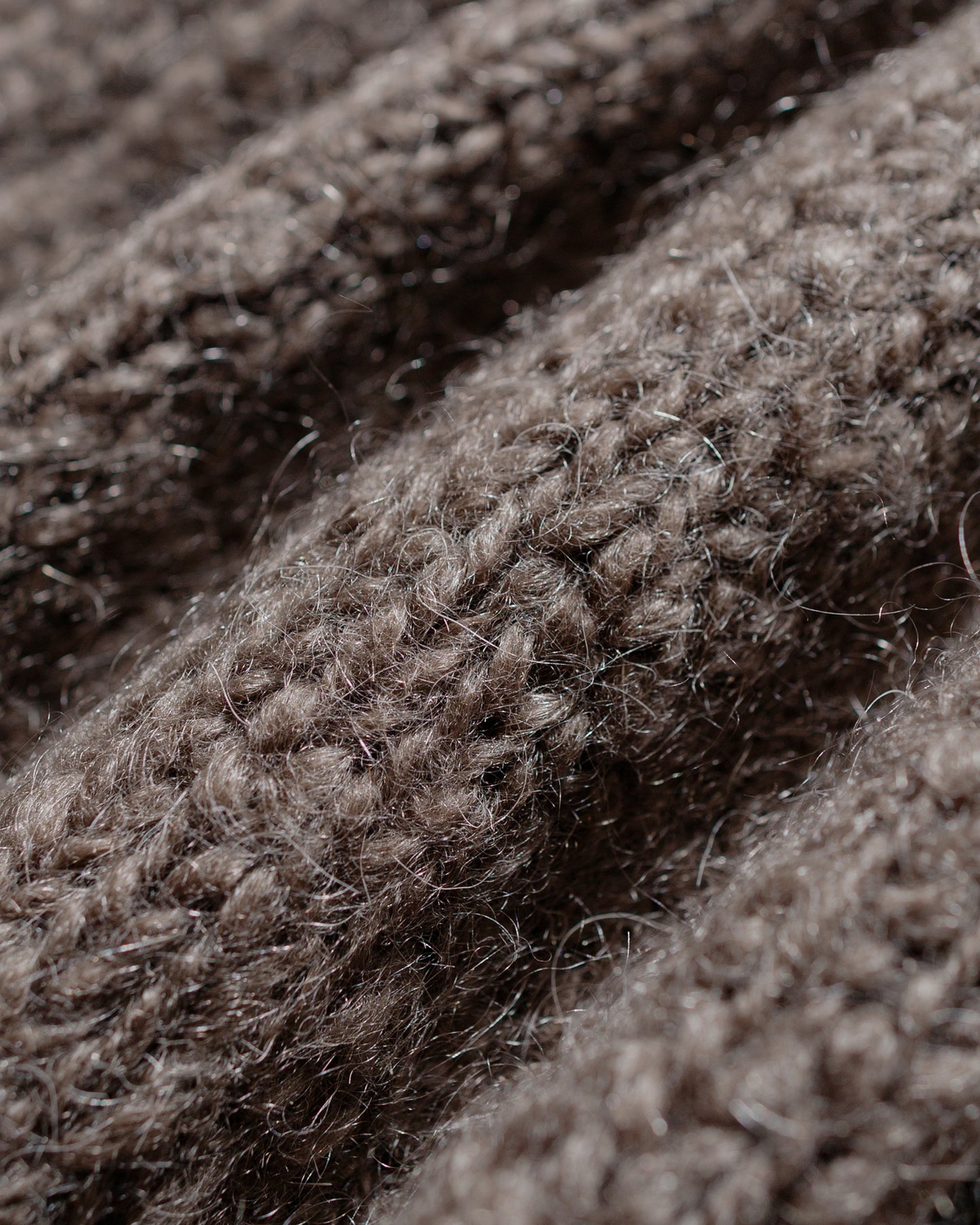 lost & found Our Legacy Our Legacy Rider Roundneck Steel Mohair