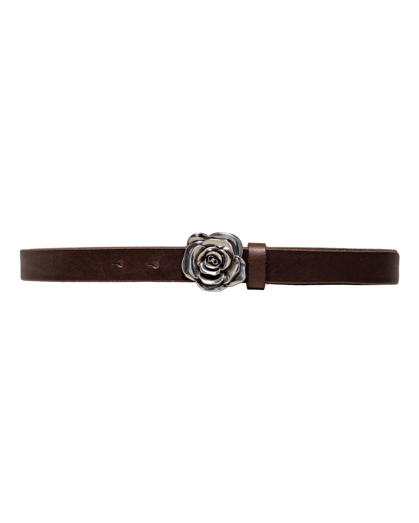 Our Legacy Rose Belt Ebenholz Matte Bullhide