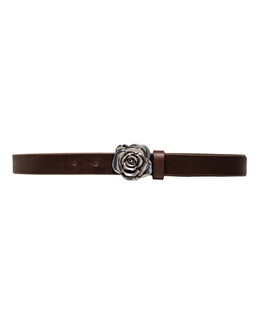 Our Legacy Rose Belt Ebenholz Matte Bullhide