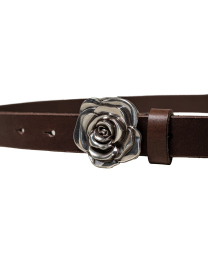 Our Legacy Rose Belt Ebenholz Matte Bullhide