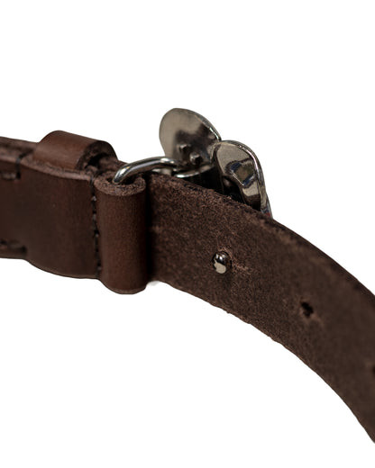 Our Legacy Rose Belt Ebenholz Matte Bullhide