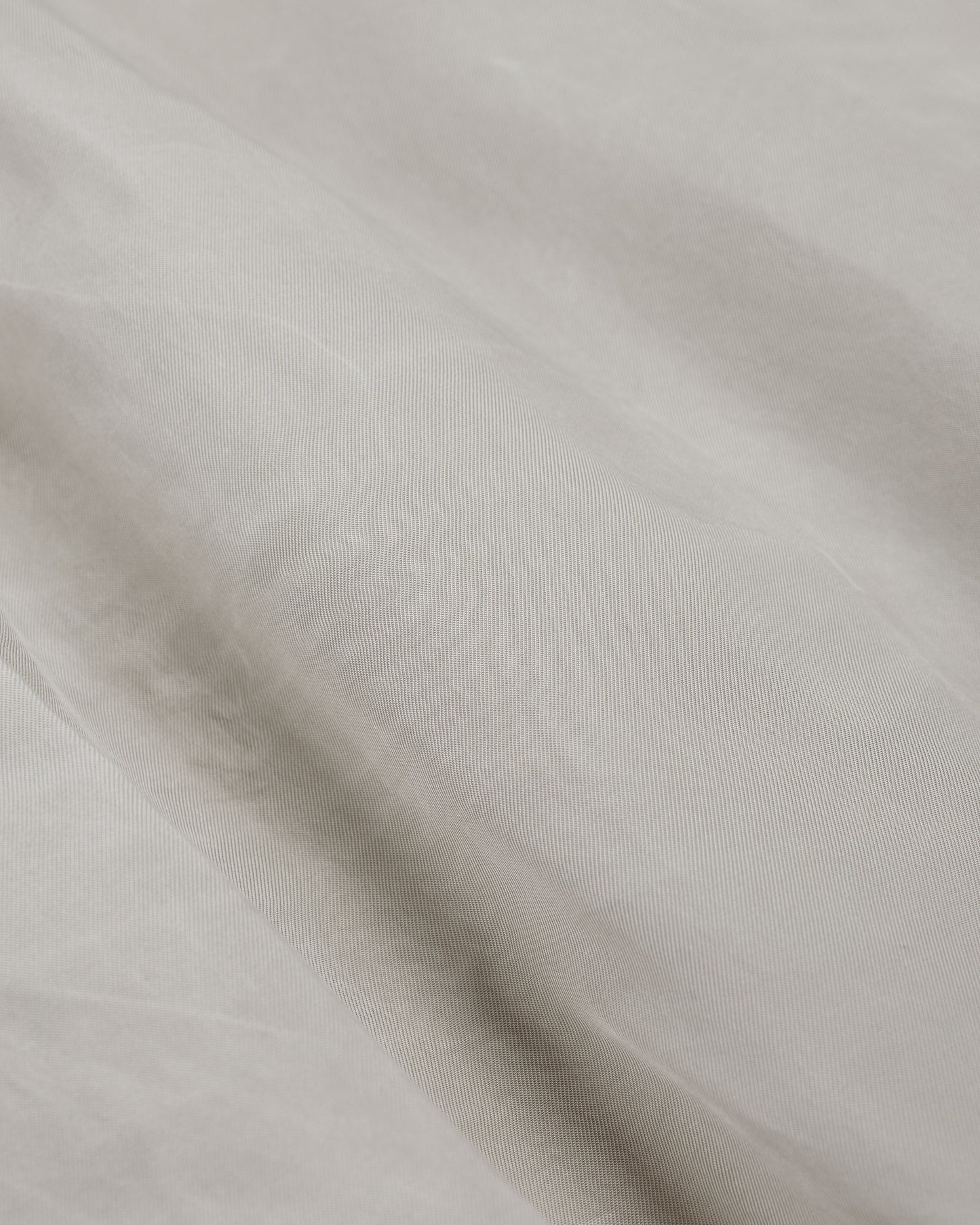 lost & found Our Legacy Our Legacy Rover Shirt Ghost Grey Wax Dipped Cupro