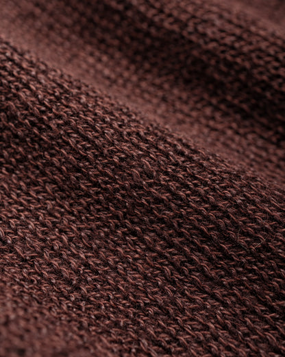 lost & found Our Legacy Our Legacy Rue V-Neck Cabernet Cyclone Linen