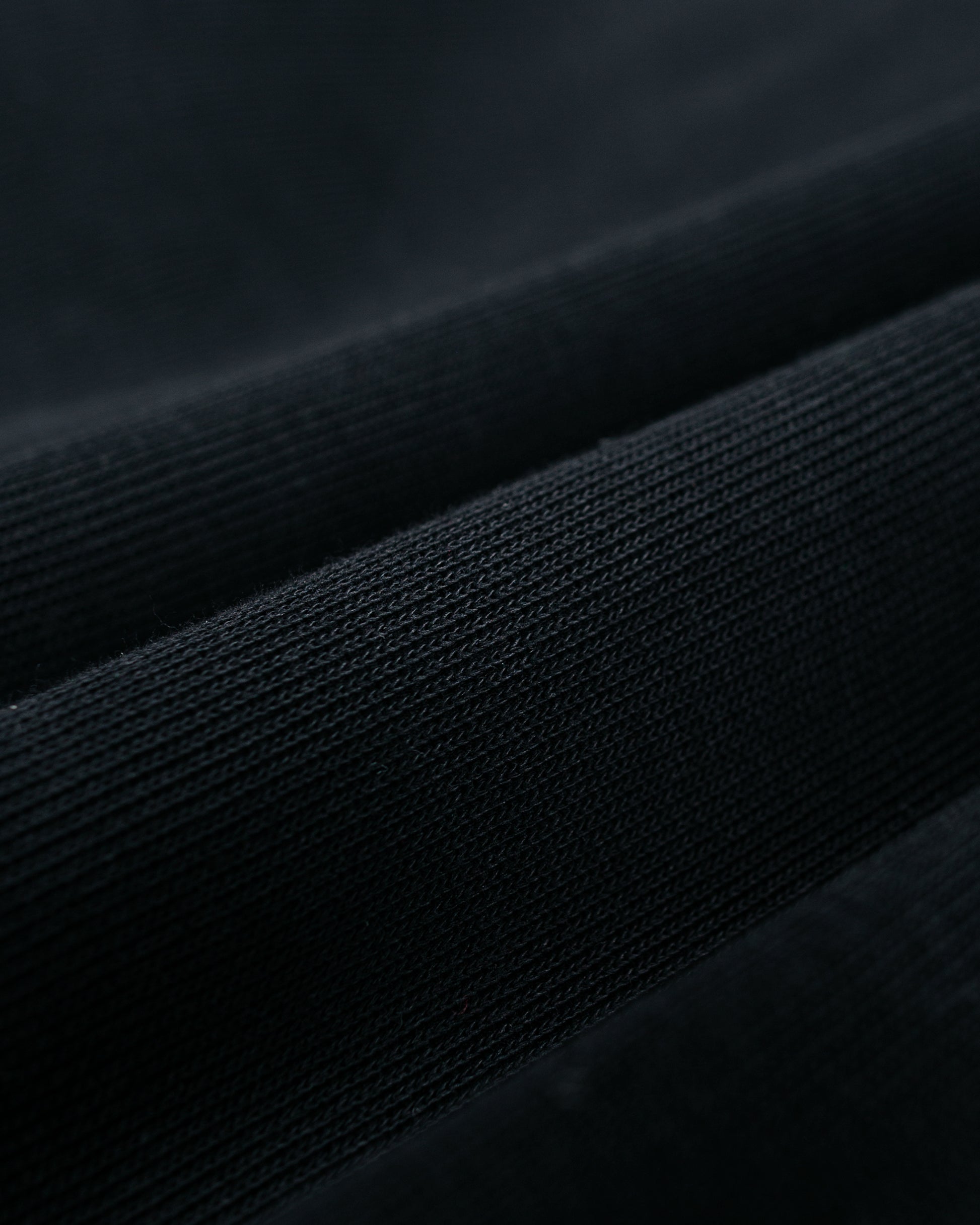 lost & found Our Legacy Our Legacy Shrunken Full Zip Black Athletic Rib