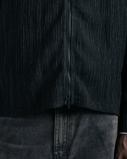 Our Legacy Shrunken Full Zip Obsidian Depth Woolcose Ridge