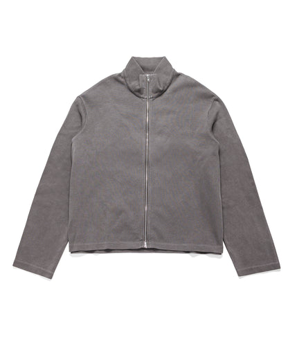 lost & found Our Legacy Our Legacy Shrunken Full Zip Worn Graphite Athletic Rib