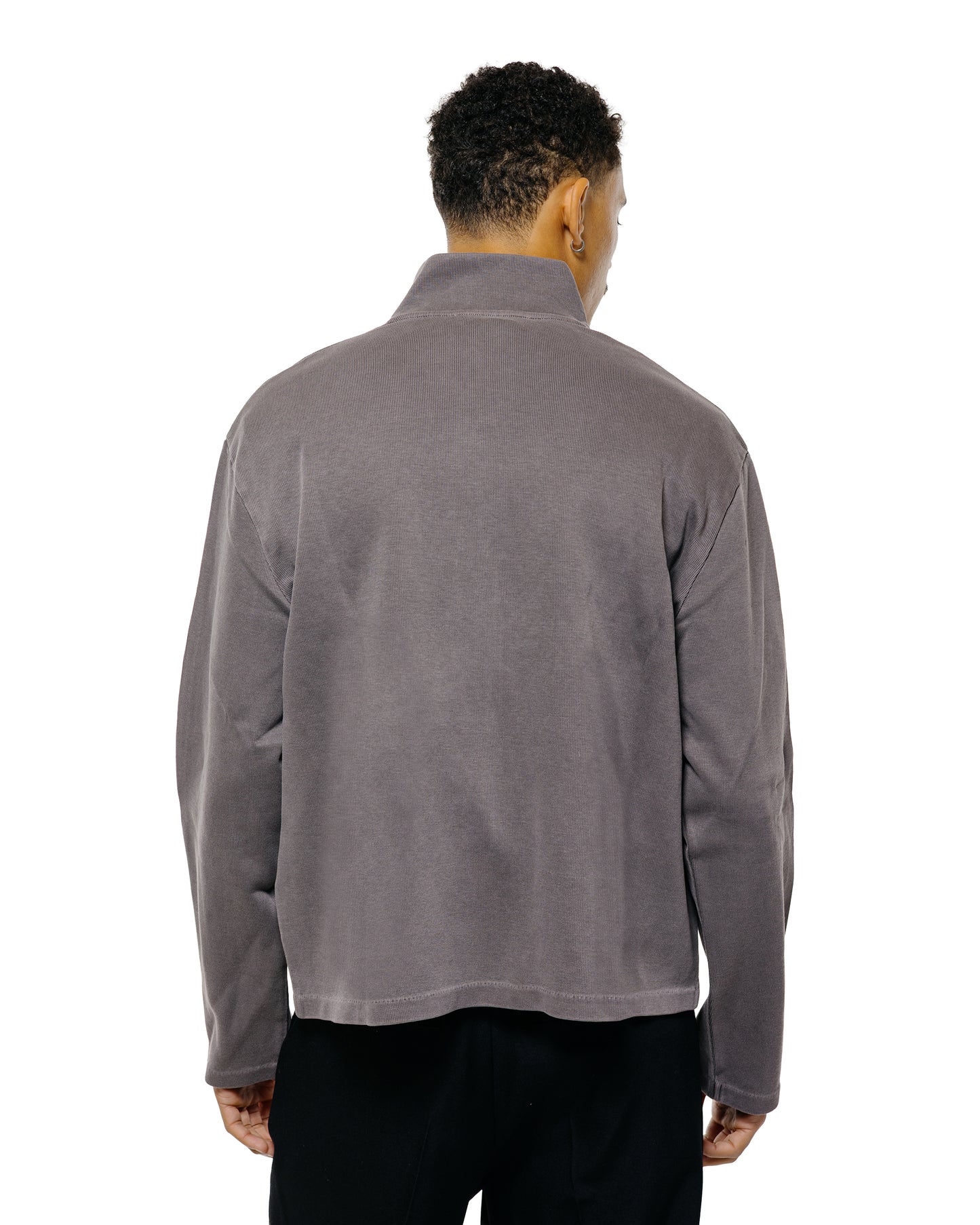 lost & found Our Legacy Our Legacy Shrunken Full Zip Worn Graphite Athletic Rib