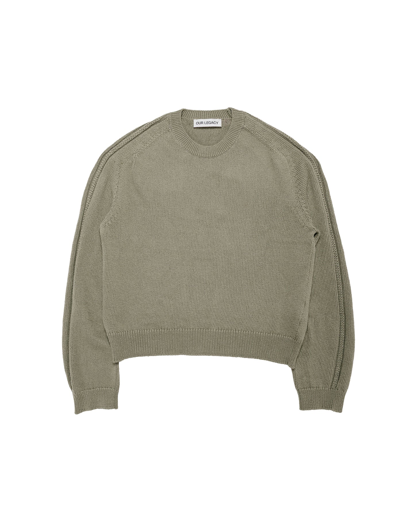 Our Legacy Slack Sweatshirt Worn Olive Rogue Loopback