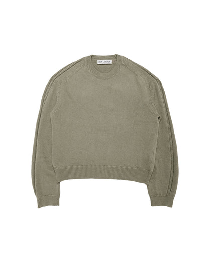 Our Legacy Slack Sweatshirt Worn Olive Rogue Loopback