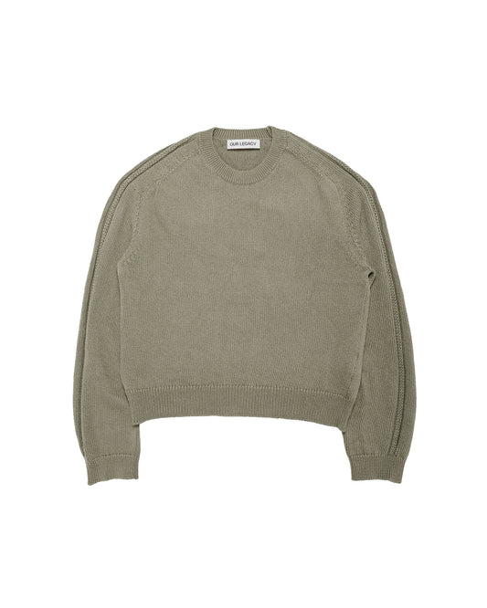 Our Legacy Slack Sweatshirt Worn Olive Rogue Loopback