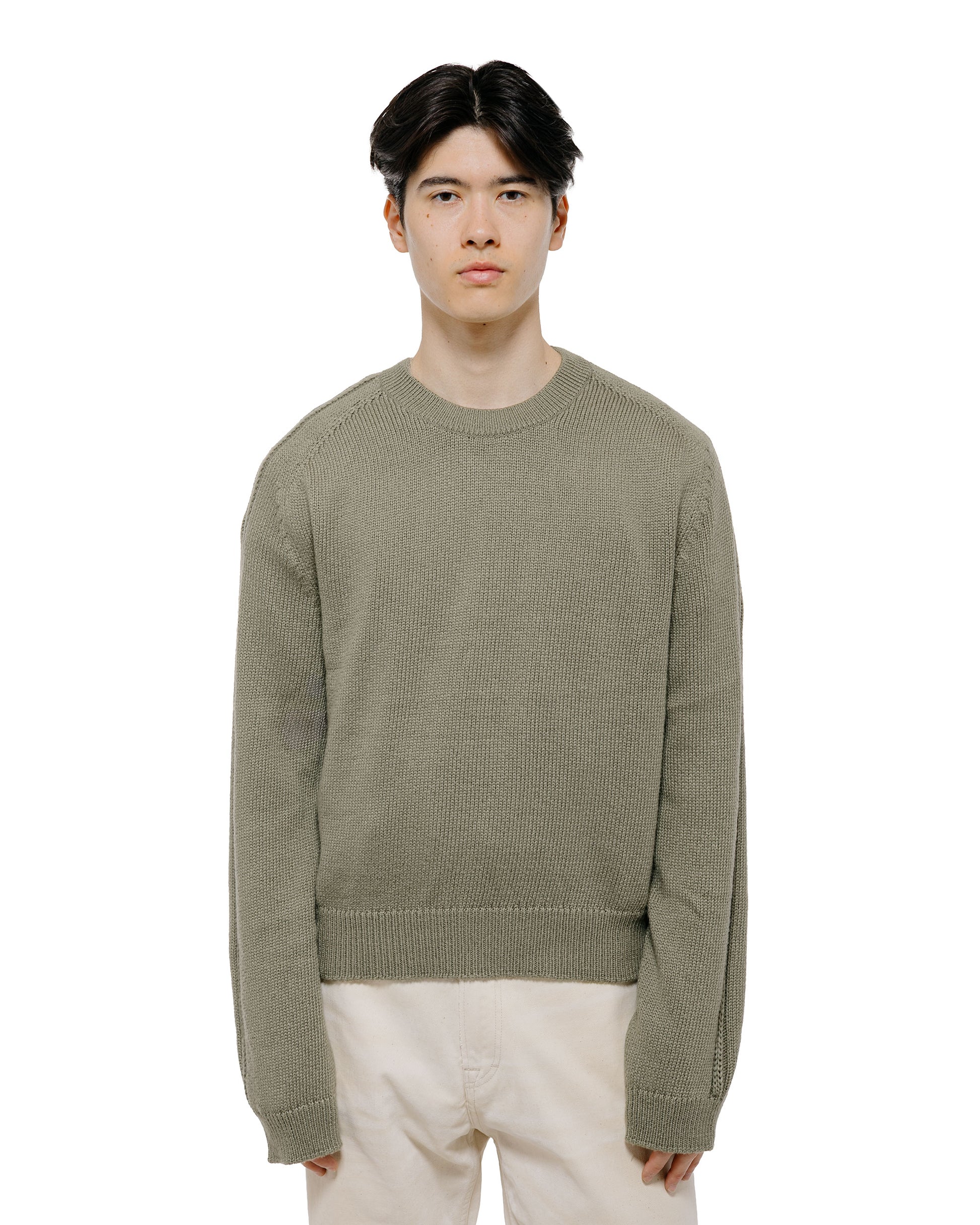 Our Legacy Slack Sweatshirt Worn Olive Rogue Loopback