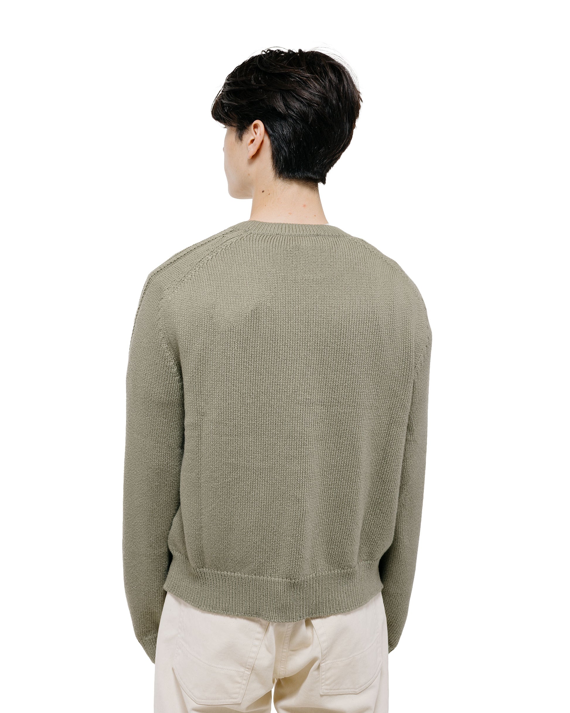 Our Legacy Slack Sweatshirt Worn Olive Rogue Loopback