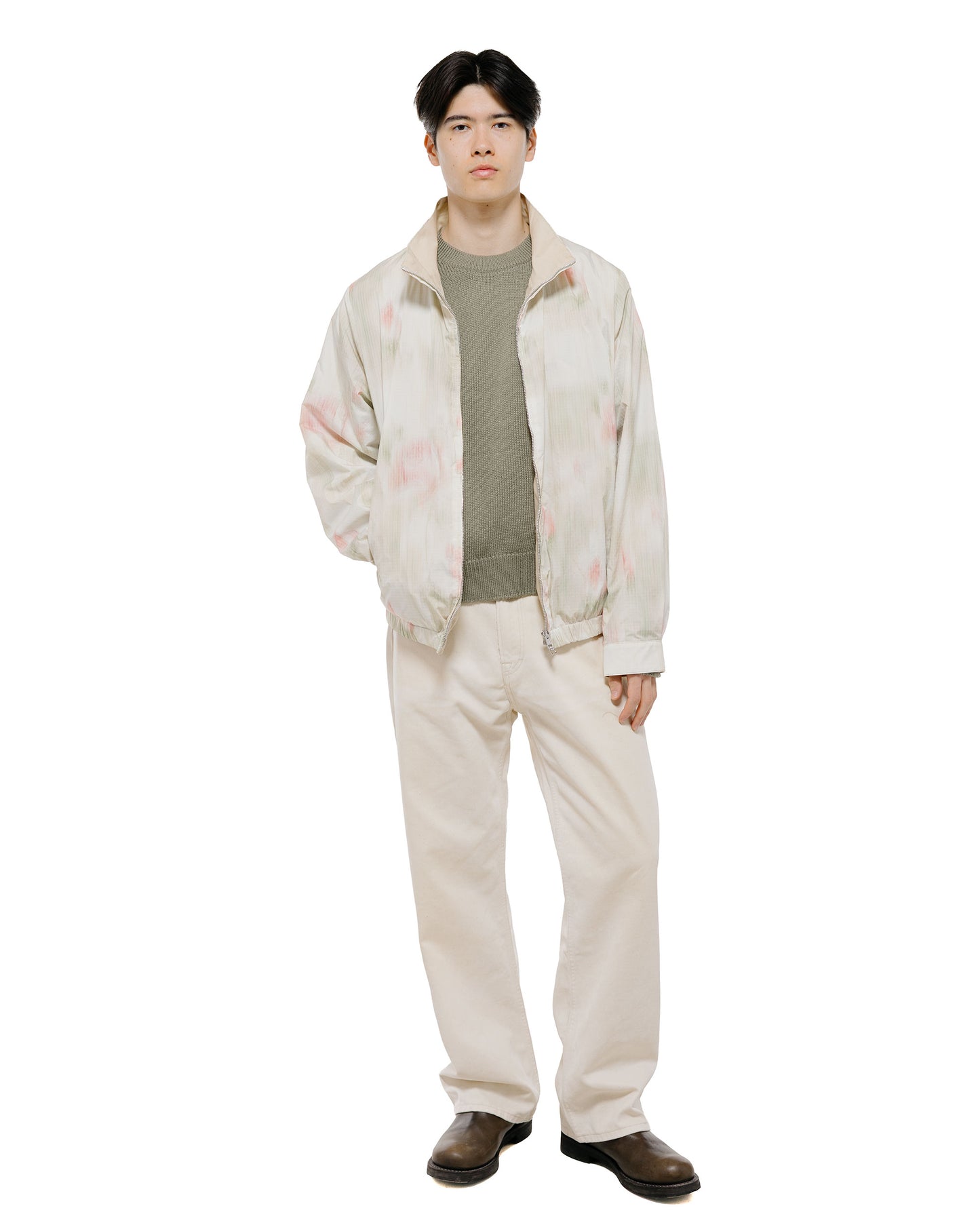 Our Legacy Slack Sweatshirt Worn Olive Rogue Loopback
