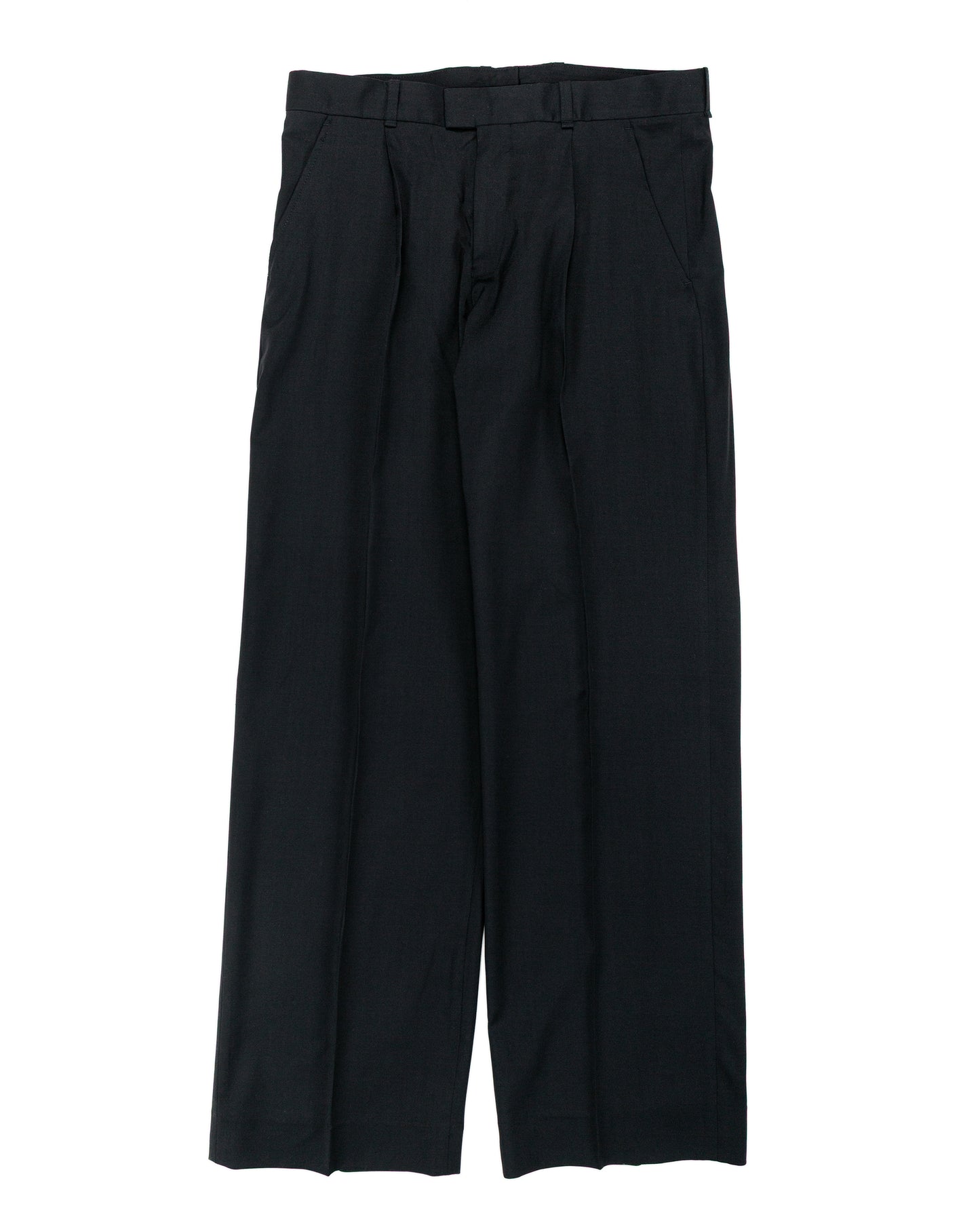 lost & found Our Legacy Our Legacy Slack Trouser Black Worsted Wool
