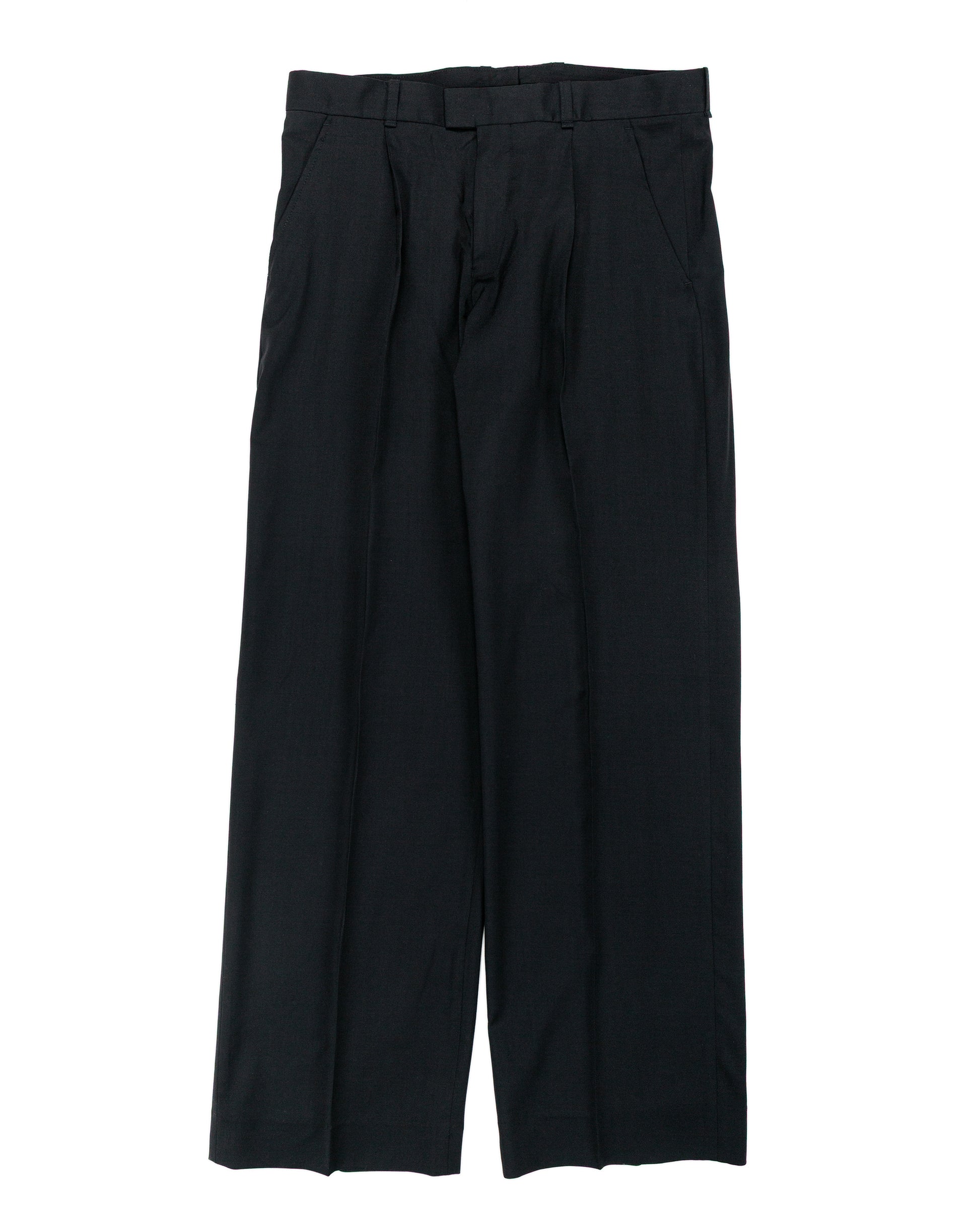 lost & found Our Legacy Our Legacy Slack Trouser Black Worsted Wool