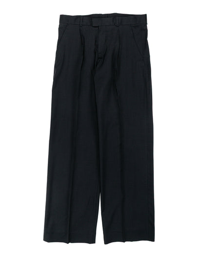 lost & found Our Legacy Our Legacy Slack Trouser Black Worsted Wool