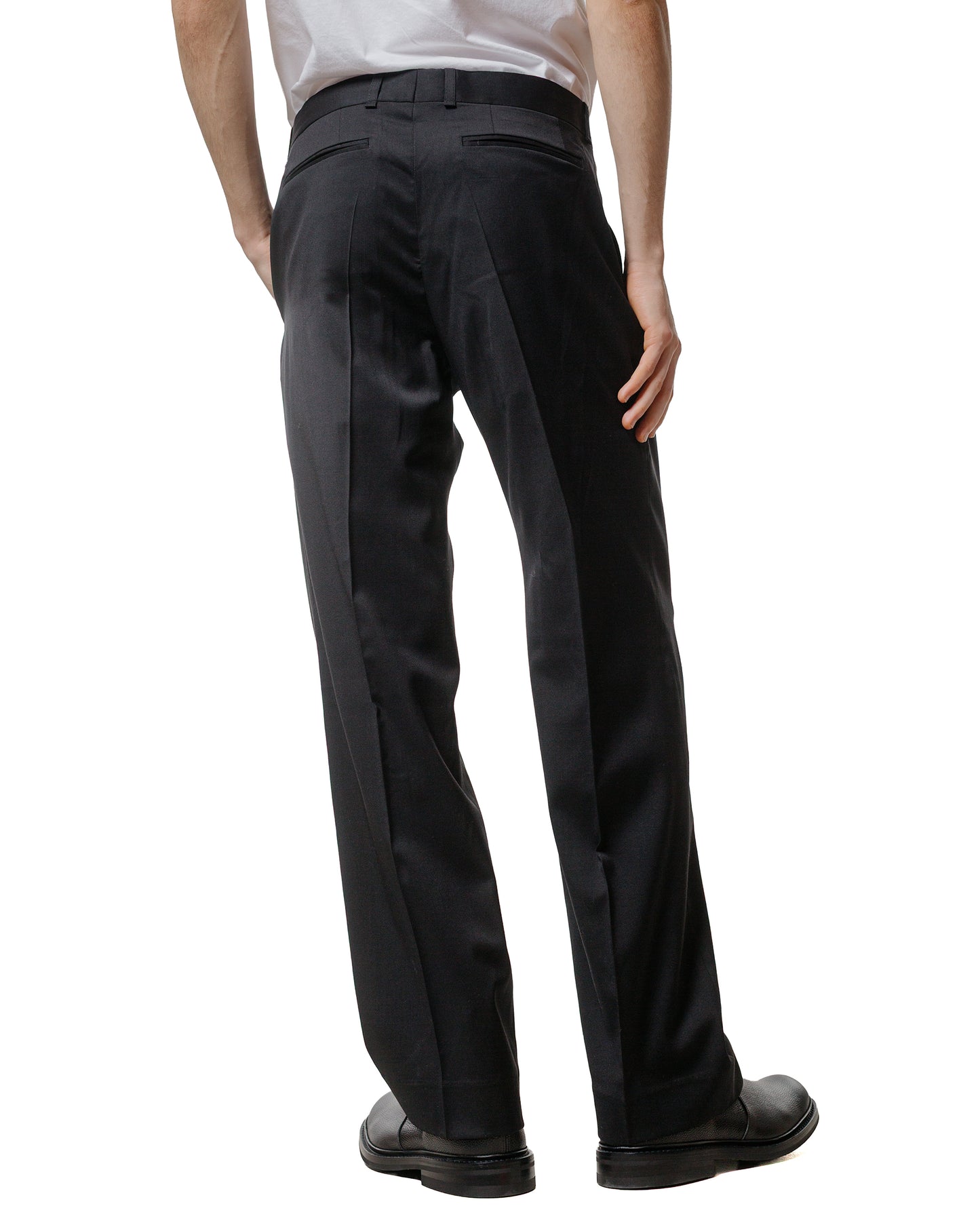 lost & found Our Legacy Our Legacy Slack Trouser Black Worsted Wool
