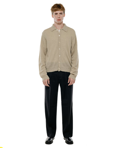 lost & found Our Legacy Our Legacy Slack Trouser Black Worsted Wool