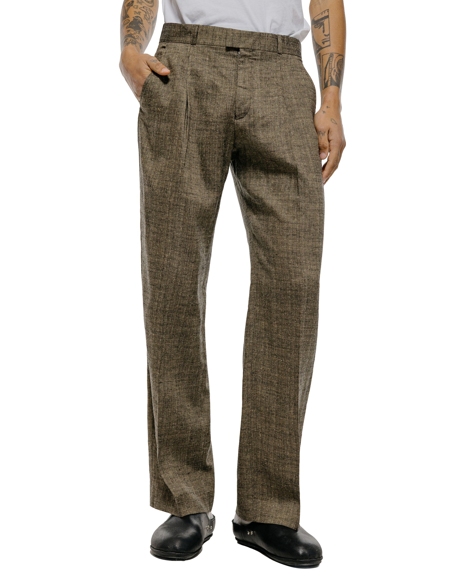 lost & found Our Legacy Our Legacy Slack Trouser Deep Husk Soft Grain Weave