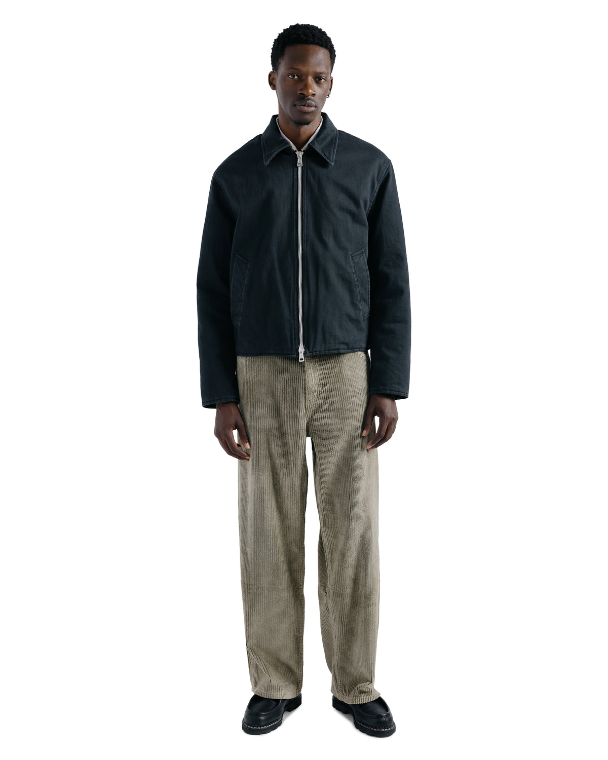 Our Legacy Slight Jacket Enzyme Obsidian Field Sateen