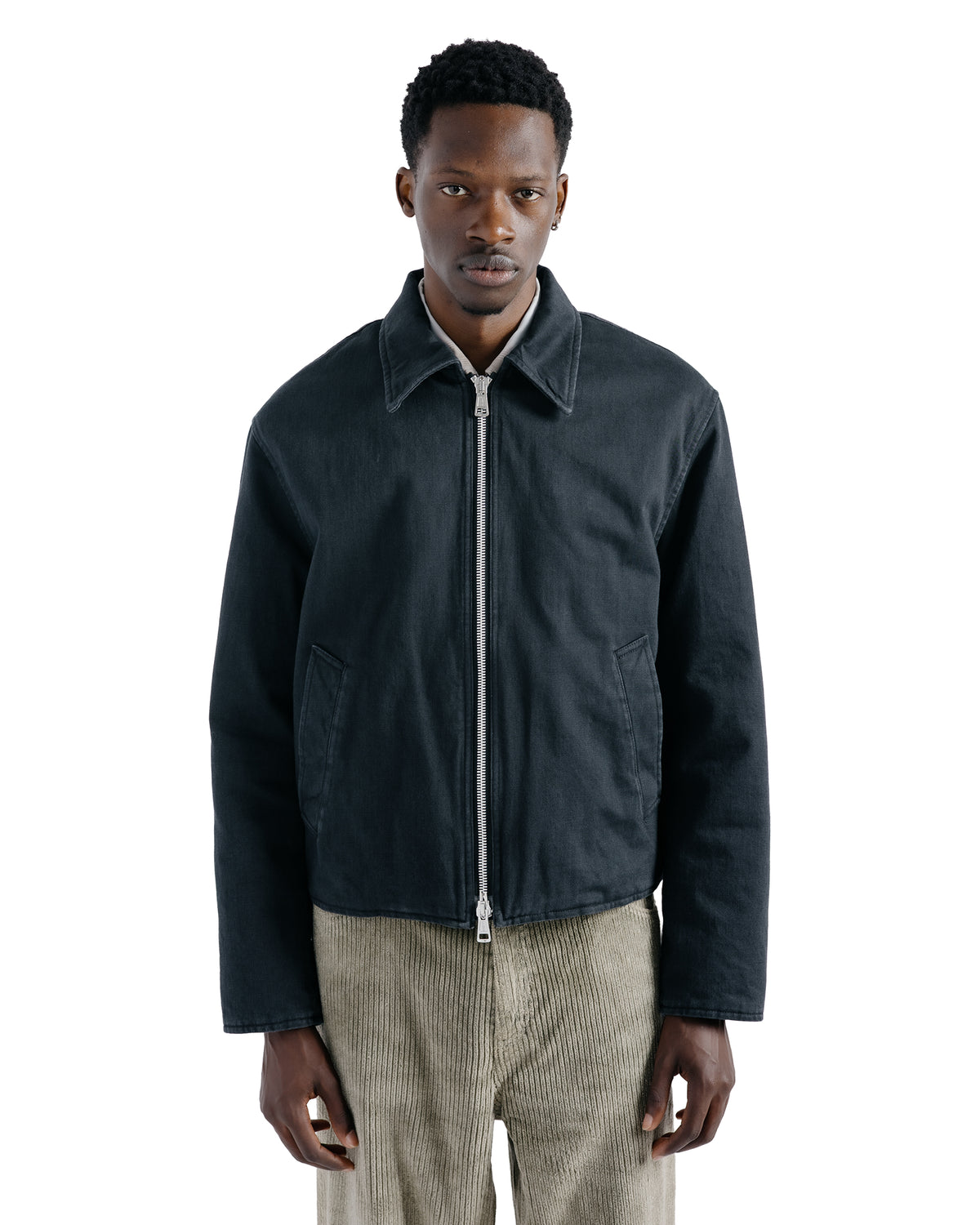 Our Legacy Slight Jacket Enzyme Obsidian Field Sateen