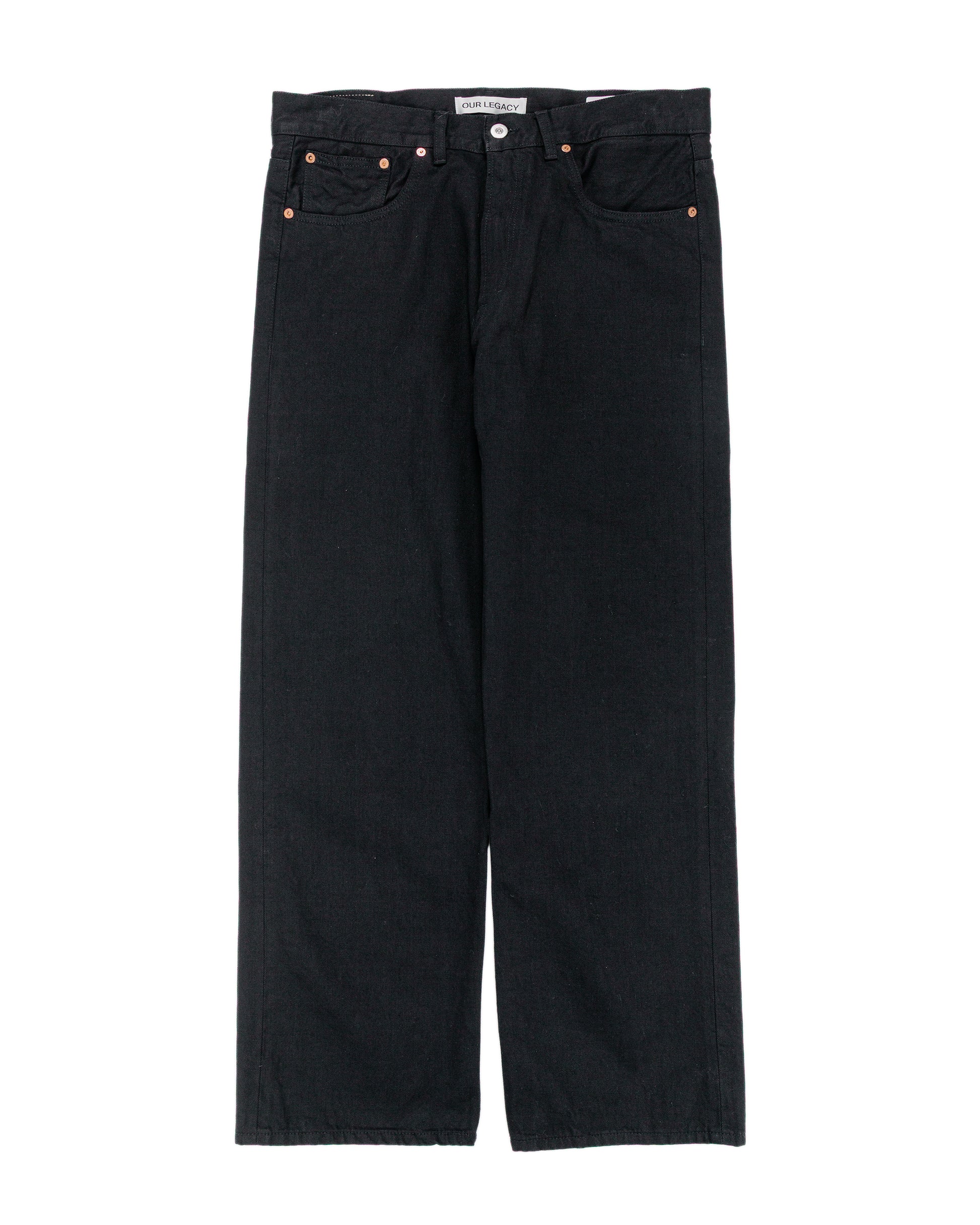 lost & found Our Legacy Our Legacy Third Cut Black Selvedge