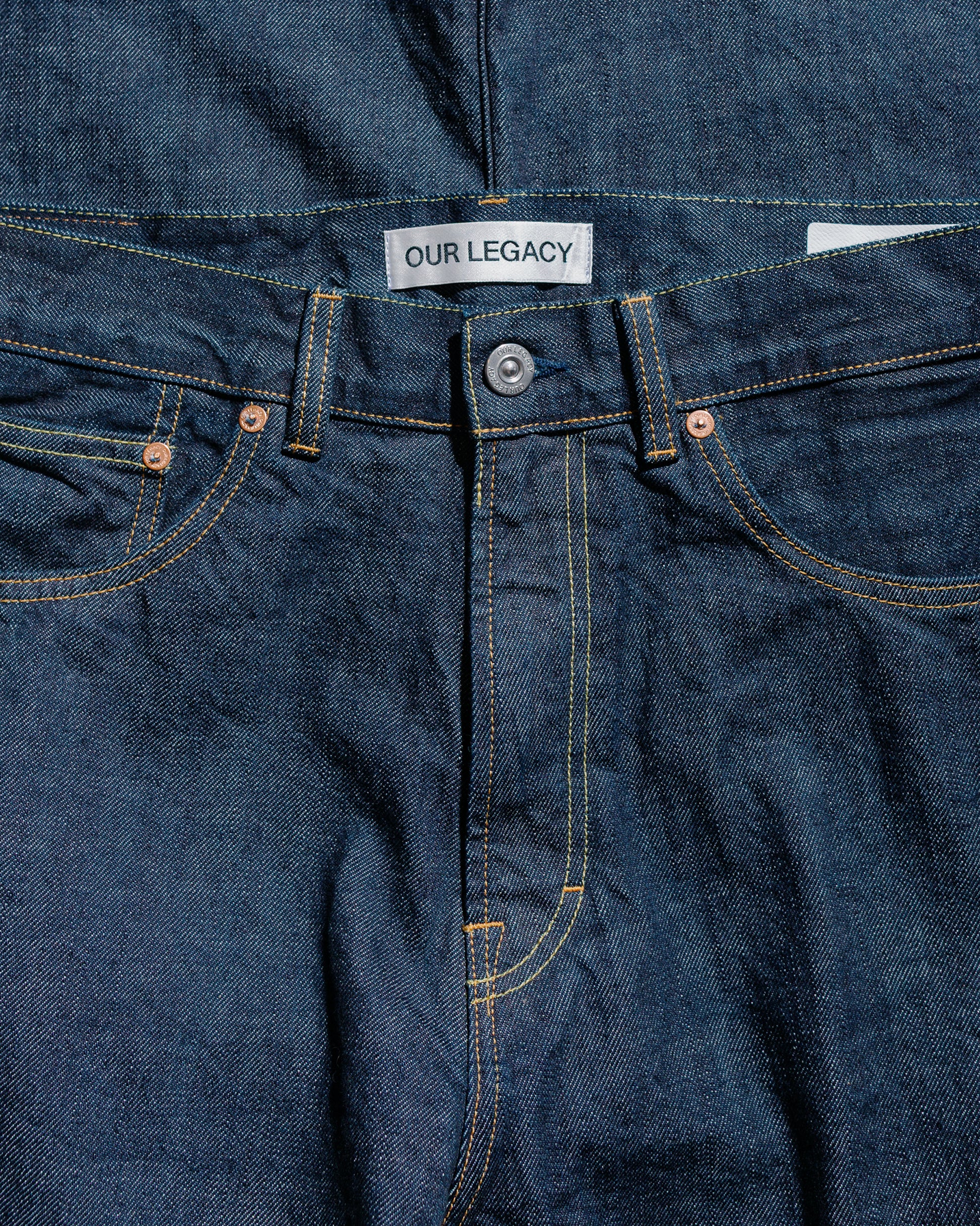 lost & found Our Legacy Our Legacy Third Cut Blue Selvedge