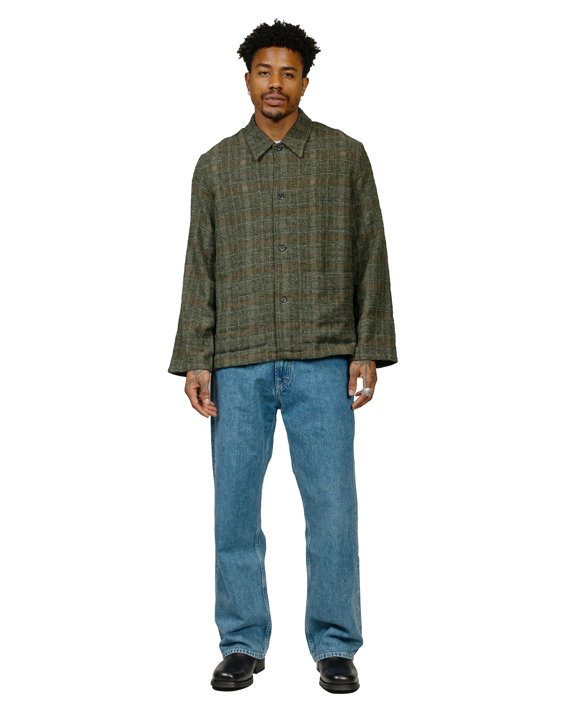 lost & found Our Legacy Our Legacy Third Cut Blue Tech Wash Denim