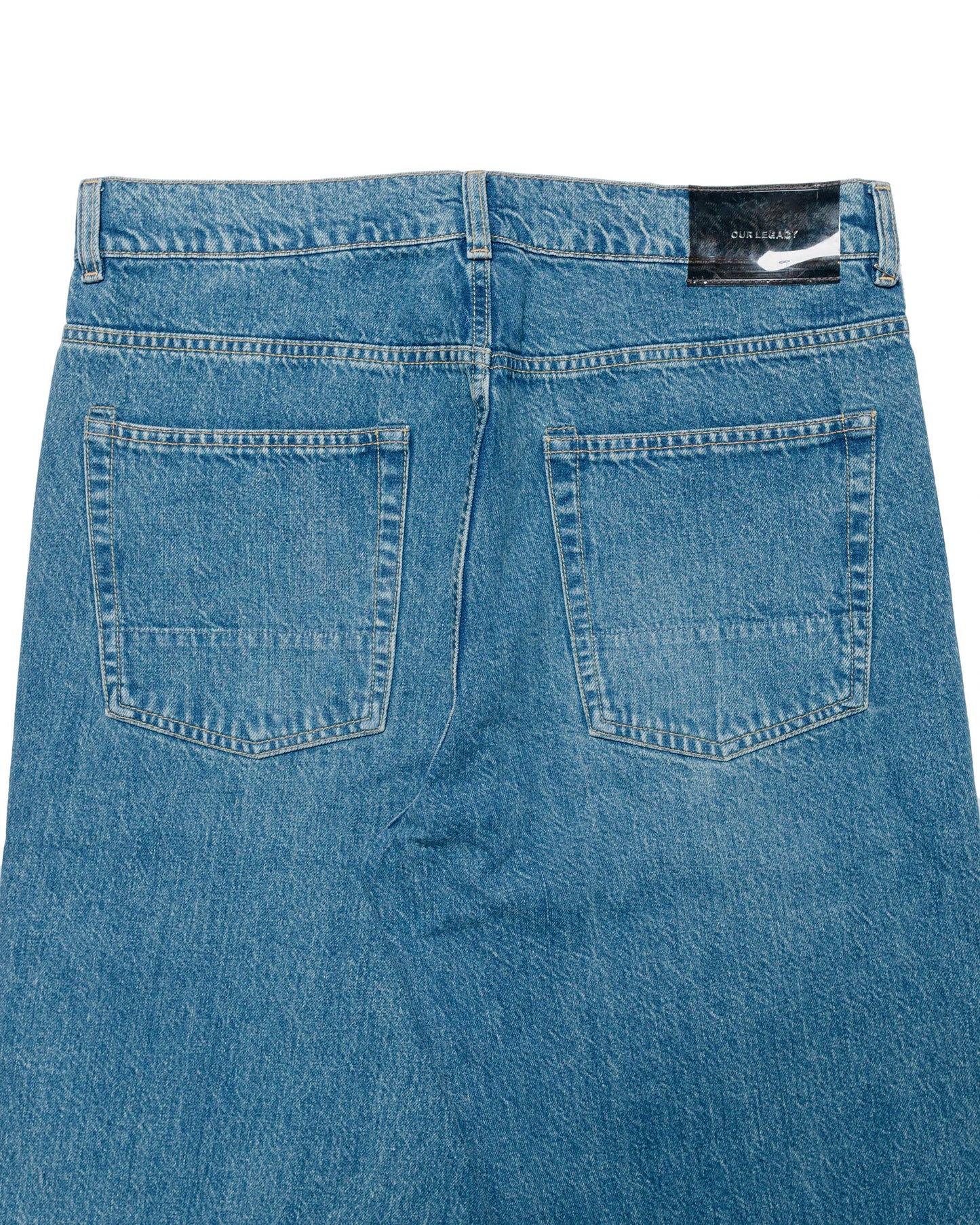 lost & found Our Legacy Our Legacy Third Cut Blue Tech Wash Denim