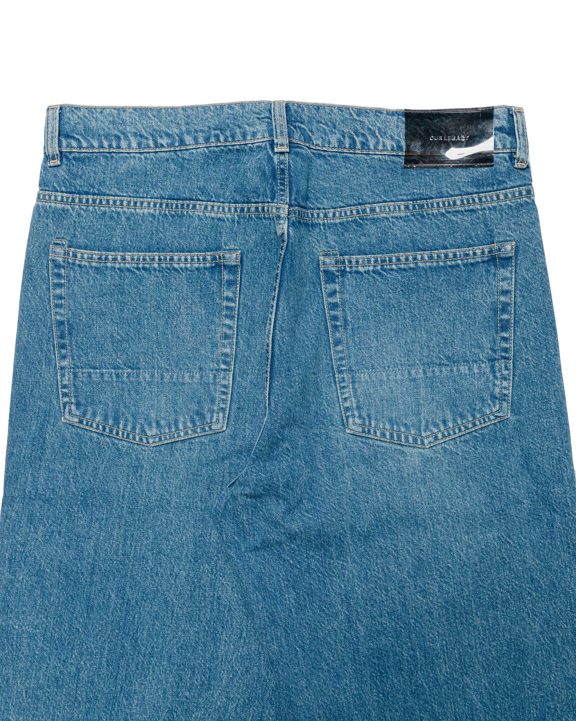 lost & found Our Legacy Our Legacy Third Cut Blue Tech Wash Denim