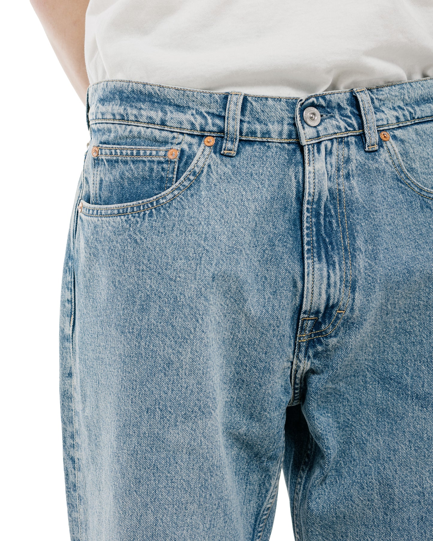 Our Legacy Third Cut Blue Tech Wash Denim