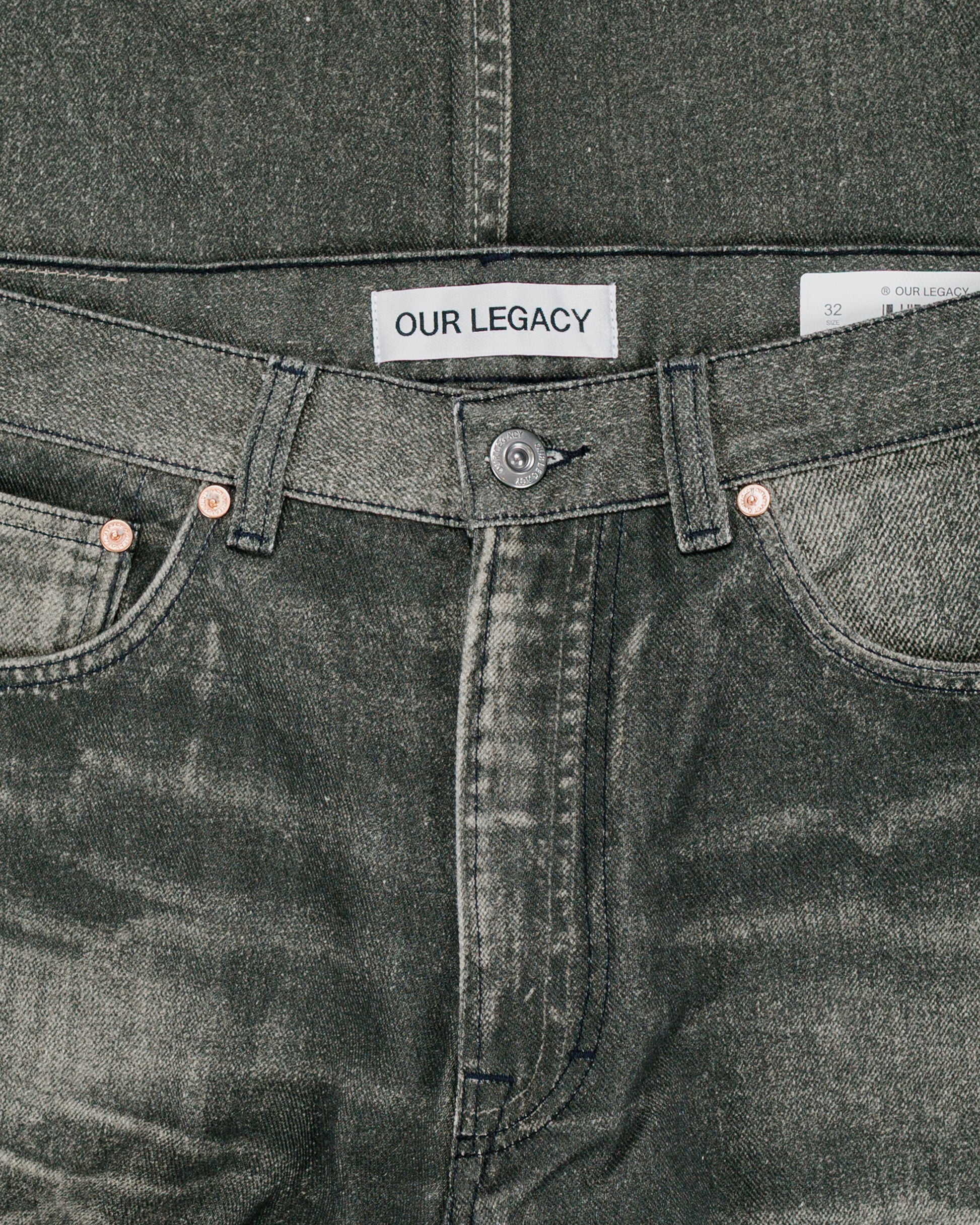 lost & found Our Legacy Our Legacy Third Cut Digital Black Aurora Print