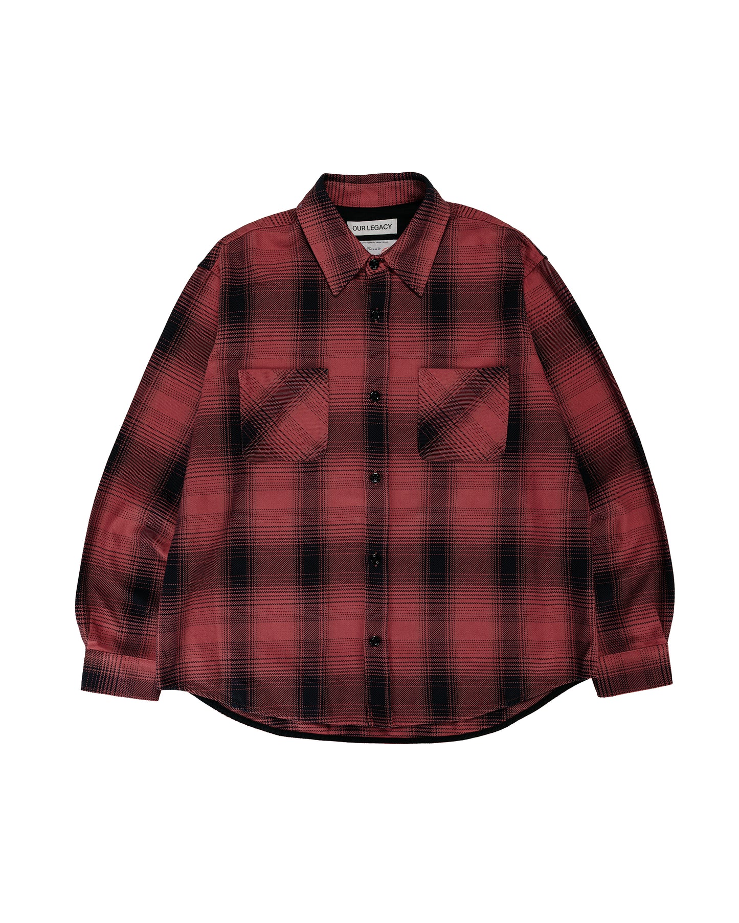 Our Legacy Whoppin Shirt Bison Check Ranch Cotton