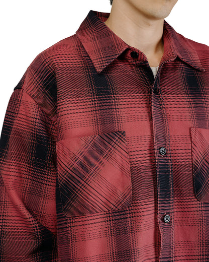 Our Legacy Whoppin Shirt Bison Check Ranch Cotton