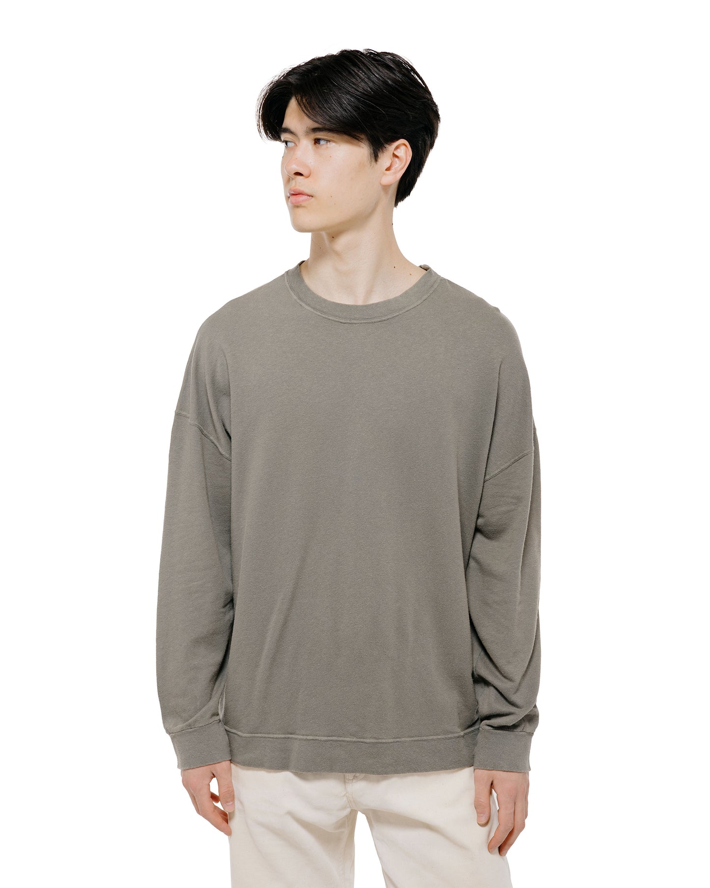 Our Legacy Slack Sweatshirt Worn Olive Rogue Loopback