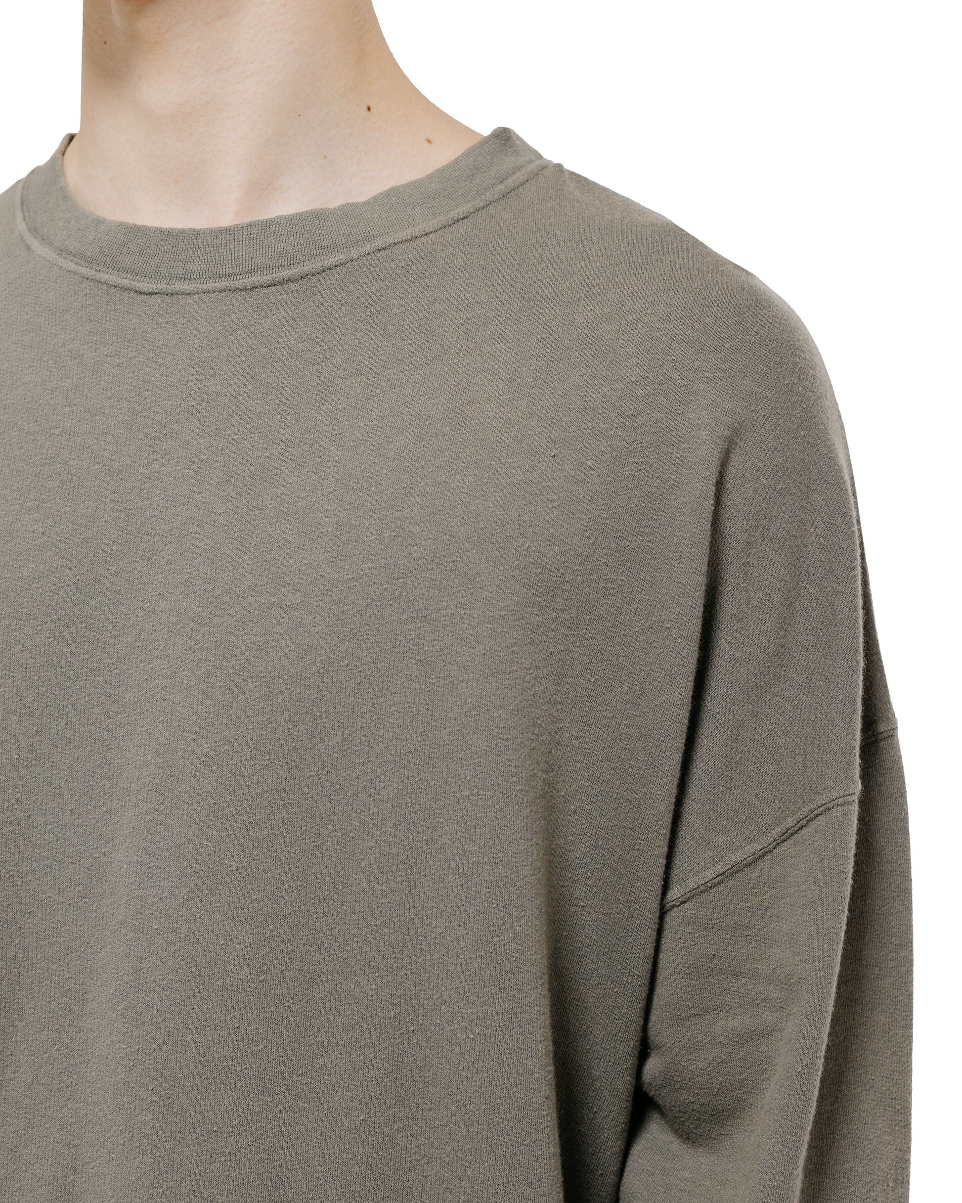Our Legacy Slack Sweatshirt Worn Olive Rogue Loopback