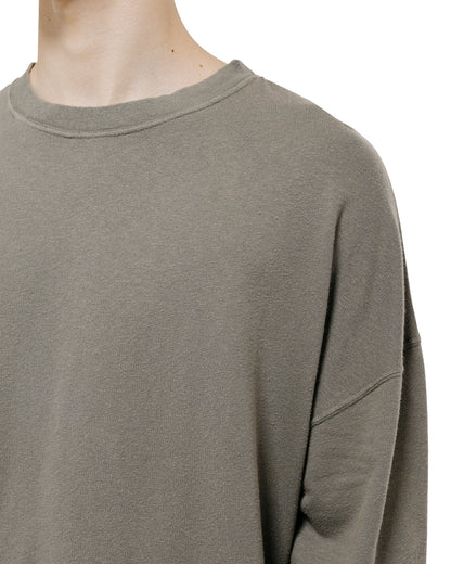 Our Legacy Slack Sweatshirt Worn Olive Rogue Loopback