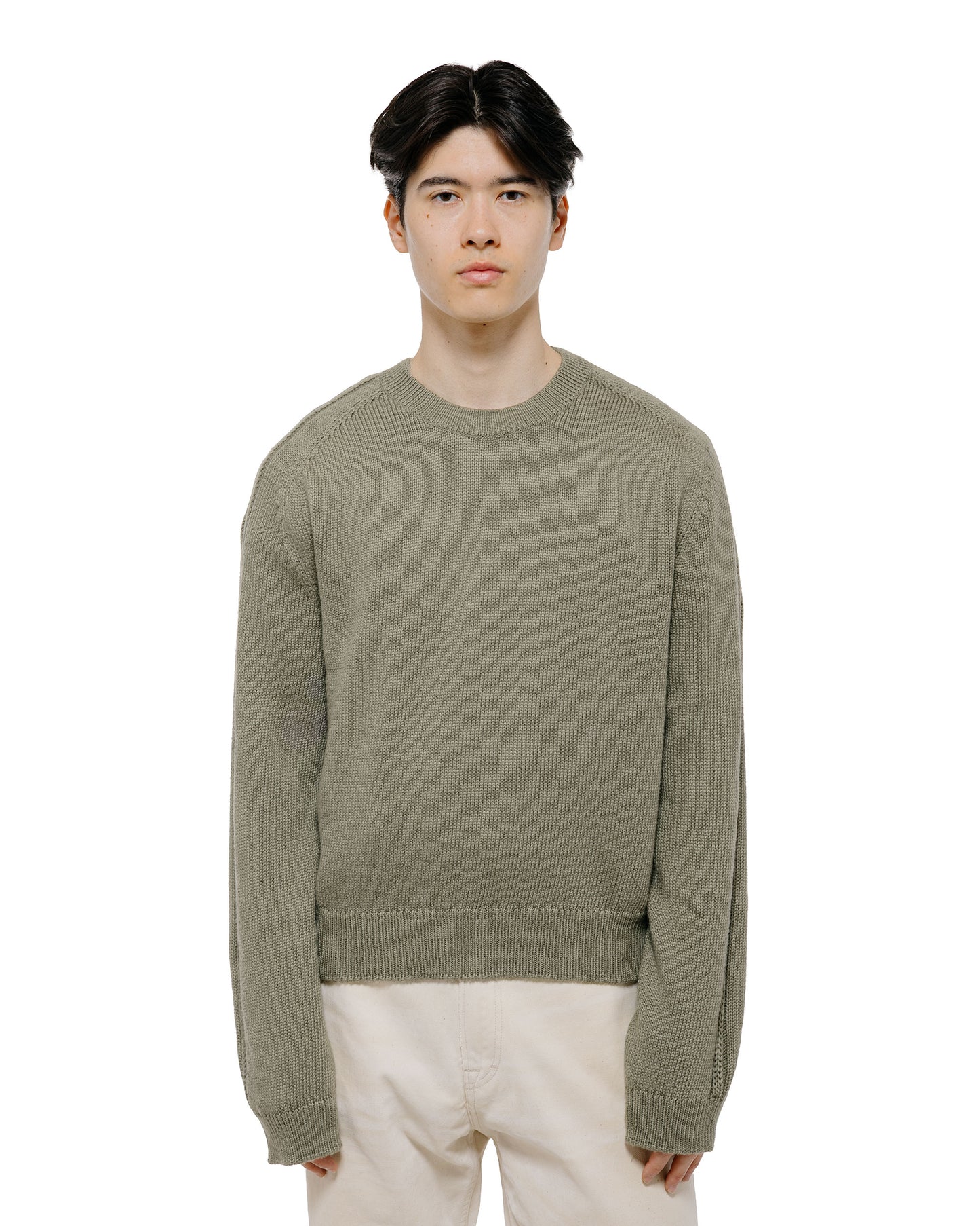 Our Legacy True Roundneck Slate Grey Cloud Cotton