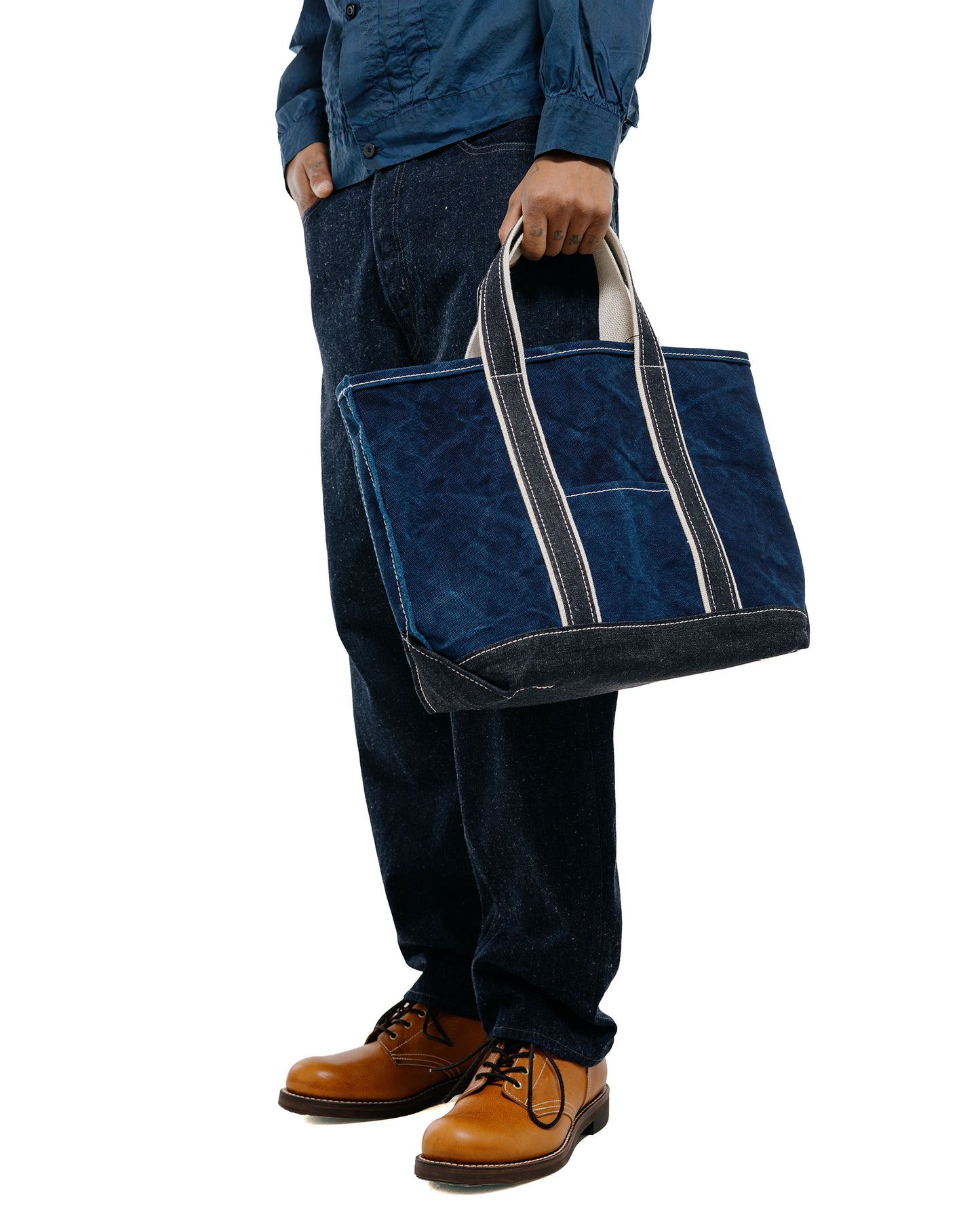 lost & found Outil Outil Tote Bag Sac Thury Indigo/Indigo