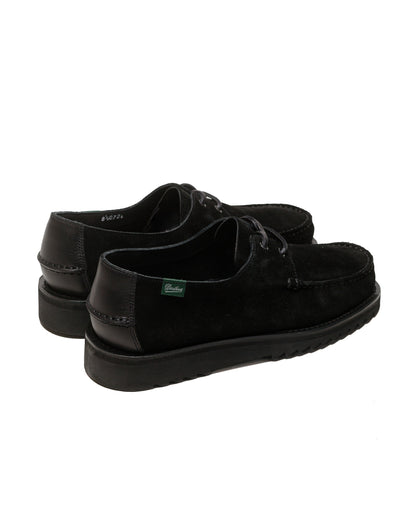 lost & found Paraboot Paraboot KAPTAIN SUNSHINE Domingue Suede Black