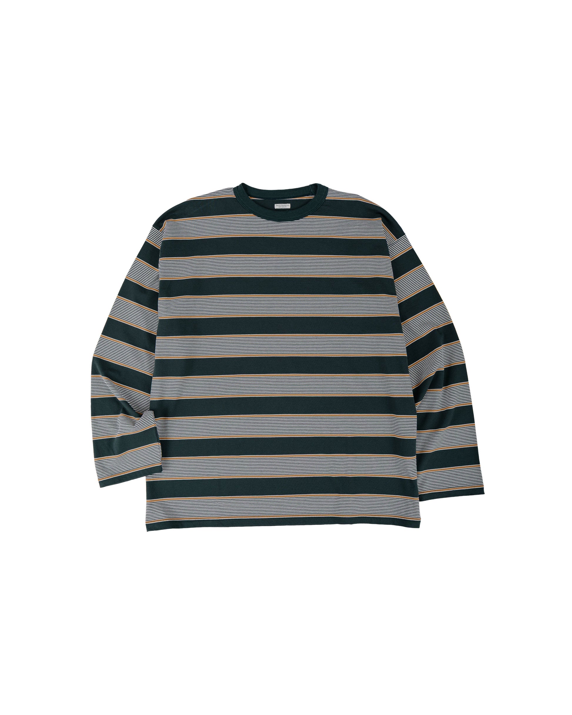 lost & found Phigvel Phigvel Border Long Sleeve Top Forest/S.Brown