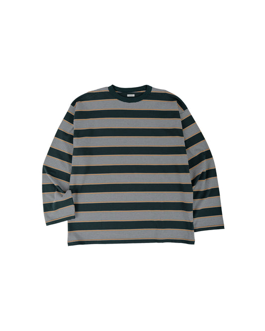 lost & found Phigvel Phigvel Border Long Sleeve Top Forest/S.Brown