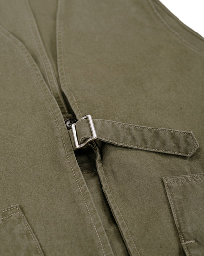 lost & found Phigvel Phigvel Poplin Cloth Hunting Vest Faded Olive