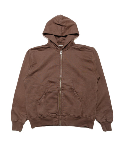 lost & found Phigvel Phigvel Athletic Full Zip Hoodie Stone Brown
